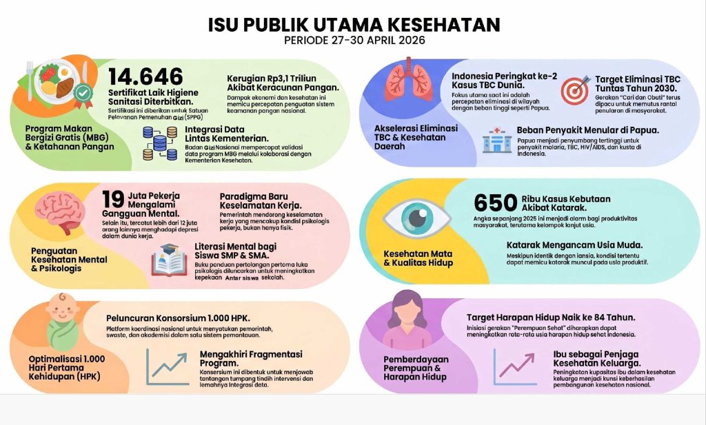 Analisis Isu Publik Kesehatan Periode 27–30 April 2026